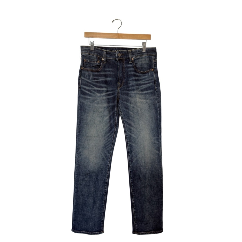 American Eagle Men Next Level Airflex Original Straight Jeans Cotton Blend 31/32
